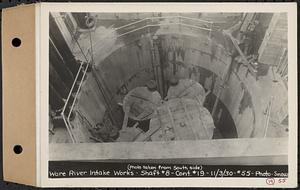 Contract No. 19, Dam and Substructure of Ware River Intake Works at Shaft 8, Wachusett-Coldbrook Tunnel, Barre, Ware River Intake Works, Shaft 8, Barre, Mass., Nov. 3, 1930