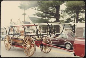 Neptune 1863 fire apparatus on parade