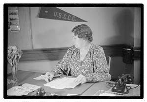 Mrs. Lauretta G. Bresnahan, head of Mass C.C.C.