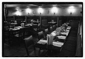 Empty restaurant