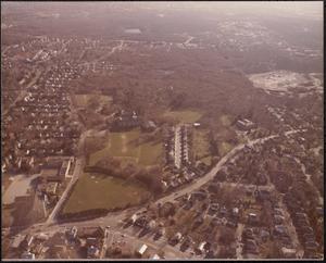 Aerial photo of Boston