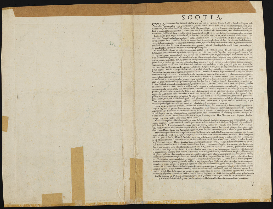 Scotia tabula