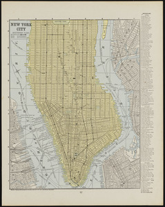 Map of New York City (northern part)
