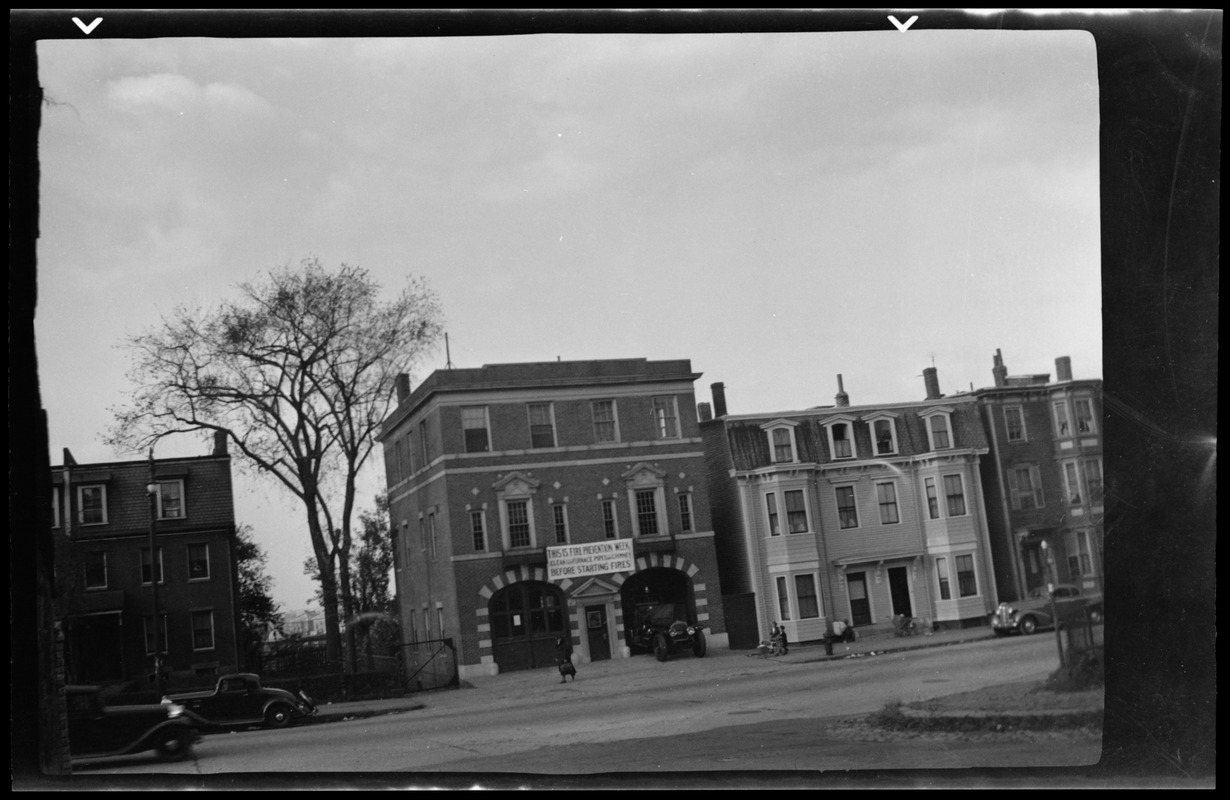 Engine 14 Fire House, Centre St., Roxbury, Mass.