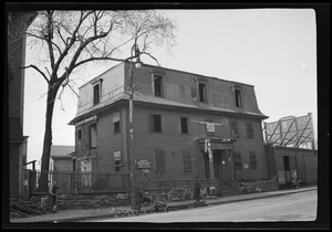 House that stood on Centre St. near John Eliot Square, Roxbury, demolished 1935