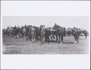 World War I encampment on Pelham Island