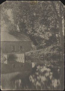 William Grout's mill at the Mill Pond