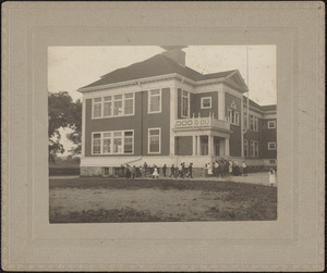 Center School, with children