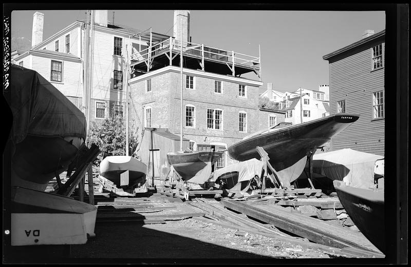 Marblehead, boatyards Digital Commonwealth