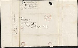 Lewis Wakeley to George Coffin, 9 August 1833