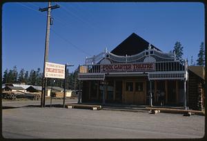 Front of Pink Garter Theatre