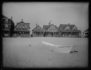 Row boat on a beach