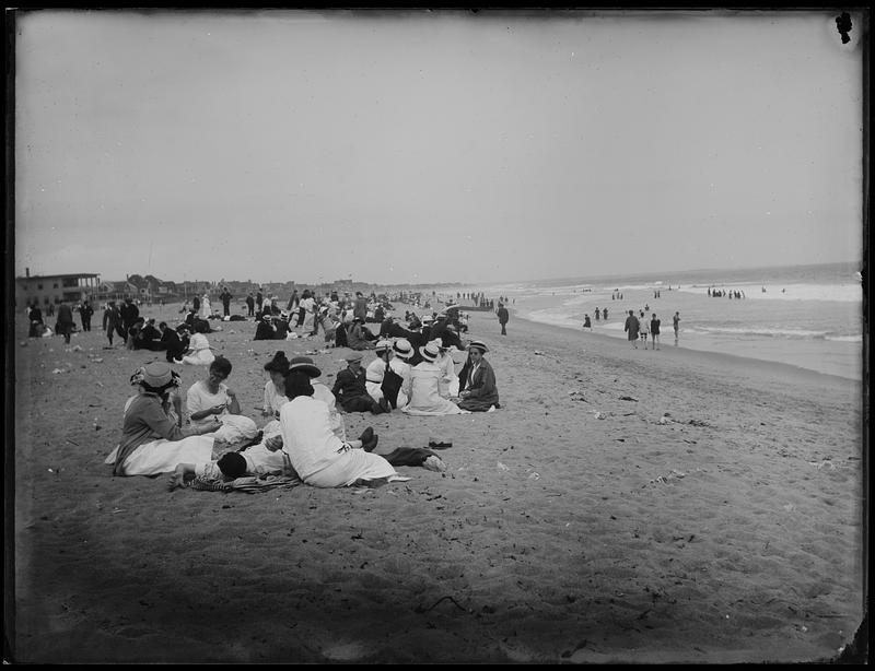 Beachgoers