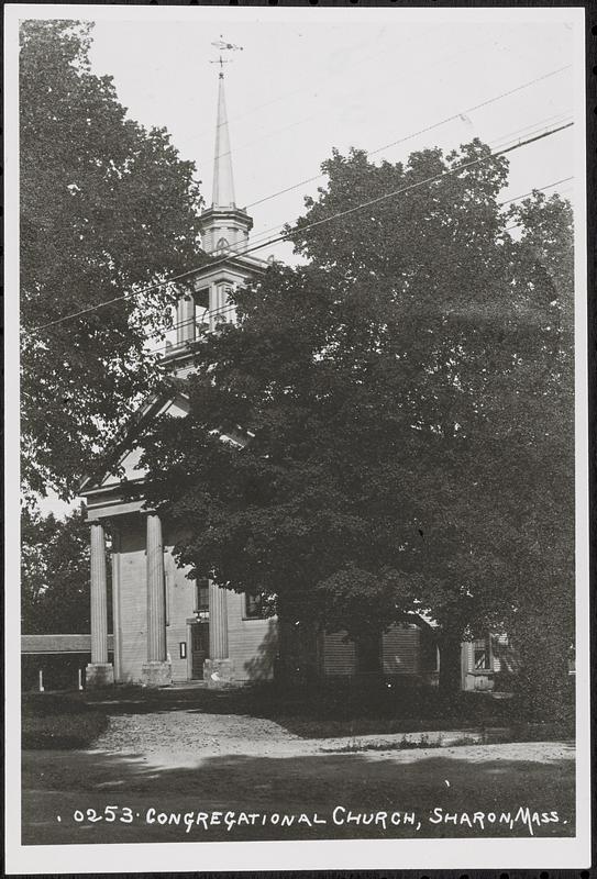 Congregational Church, Sharon, Mass. Digital Commonwealth