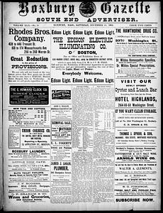 Roxbury Gazette and South End Advertiser, December 13, 1902