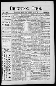 The Brighton Item, July 18, 1891