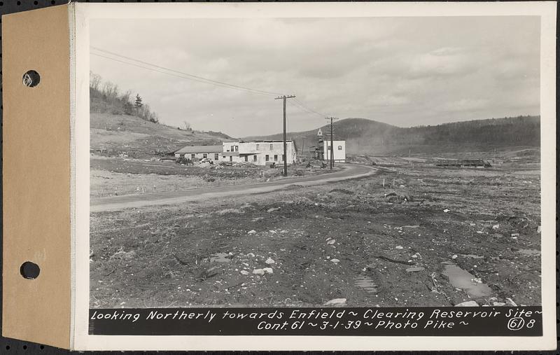 Contract No. 61, Clearing West Branch, Quabbin Reservoir, Belchertown