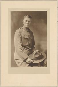 Portrait photograph of Edward Connell Dooley in uniform