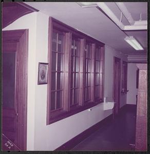 Lawrence Library, downstairs hallway