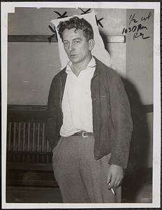 Franklin R. Sleeper, being held in death of Claremont, New Hampshire, girl