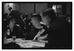 Mrs. Cecil R. Nickolls, at Youth Conference - Hotel Statler