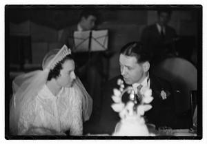 Wedding, daughter of Mrs. Richard Howard taken at Presentation Church Oak Sq. Brighton