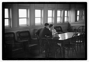 Passengers on a ship