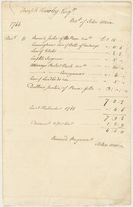 Receipt of payment