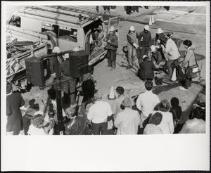 Boston Edison workers at work