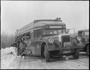 Bus accident in Norwood