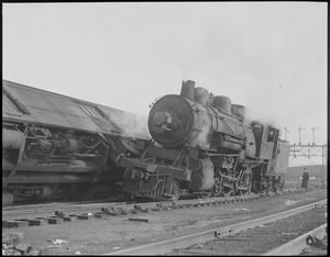 Railroad accident in South Boston