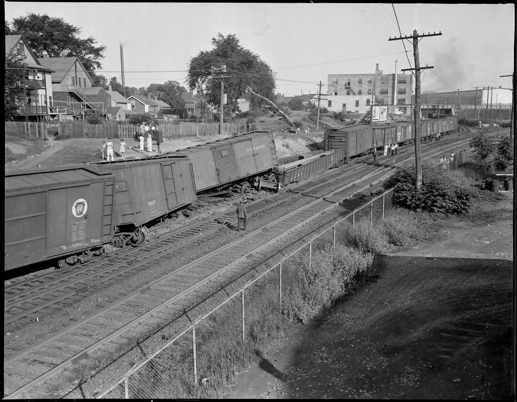 Railroad wreck Somerville, Mass.?