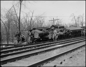 Train wreck Norwood, MA