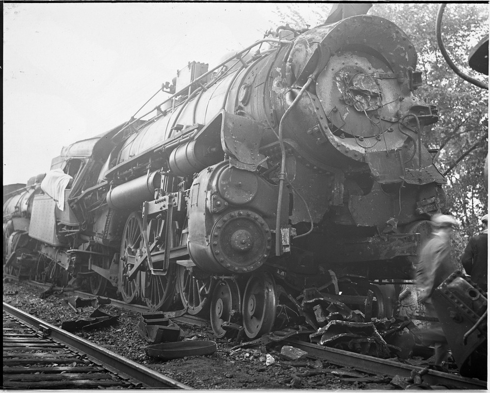 Train wreck Andover, Mass.