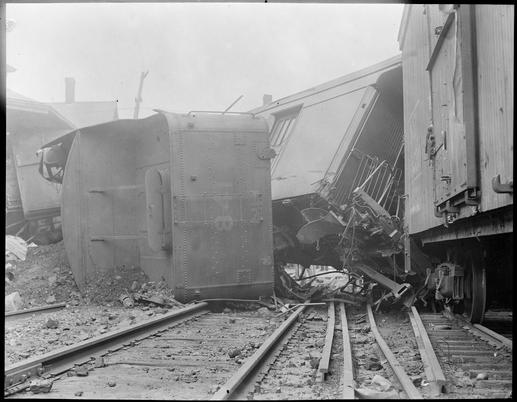 Train wreck - Stoughton