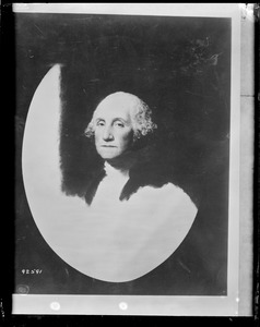 Unfinished portrait of Washington