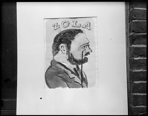Sketch of "Zola" by Harvard student