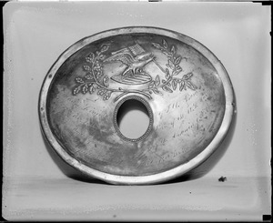 Lincoln's coffin plate
