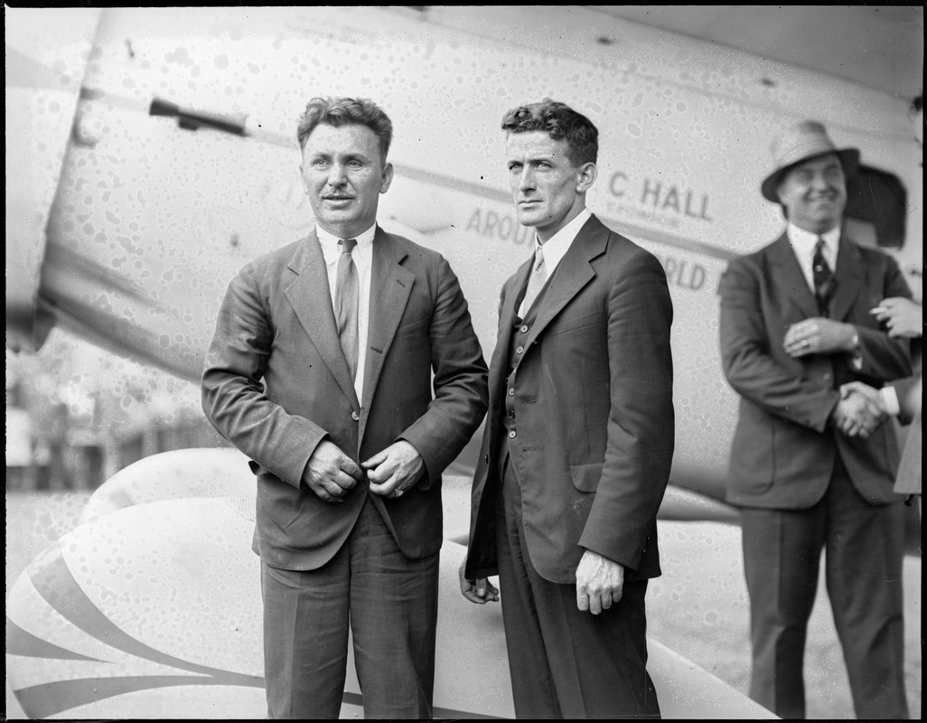 Wiley Post and Harold Gatty