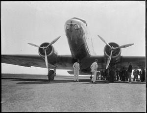 Plane that Les Jones took photos of state prison fire in
