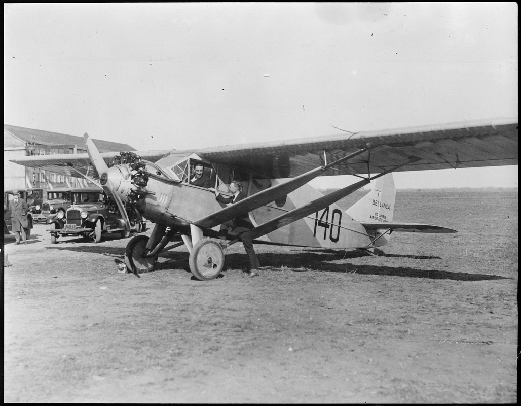 Chamberlin's plane Columbia