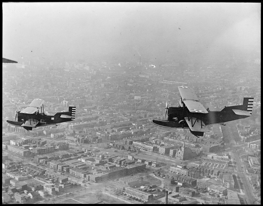 Washington D.C. - Assistant Secretary of War Turbee Davison and Major Gen James E. Fechet, Chief of Air Corps, flying from Washington D.C. to Panama Canal zone.