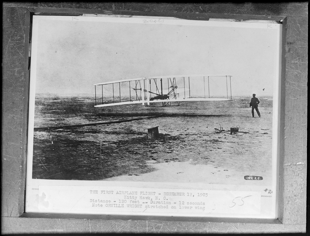 The first airplane flight