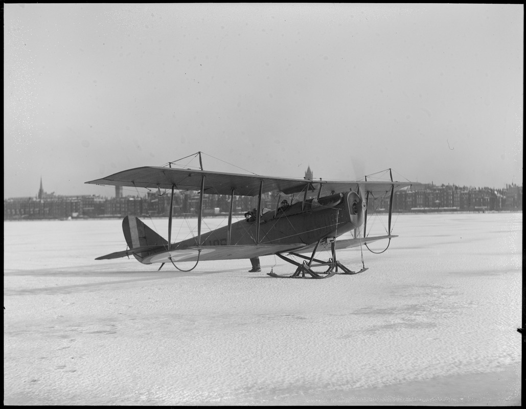 Two types of planes one lands on ice (this one), the other on water