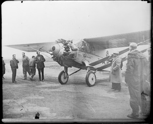 Plane that Clarence Chamberlin and Williams used in endurance test (but failed)