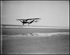 Plane Roma at Old Orchard Beach, Maine