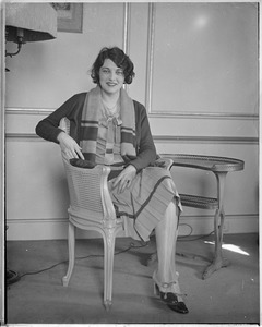 Ruth Elder, Boston, March 5, 1928