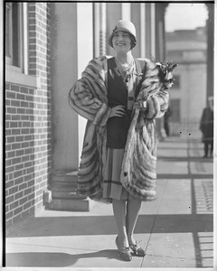 Ruth Elder at the State House, Boston