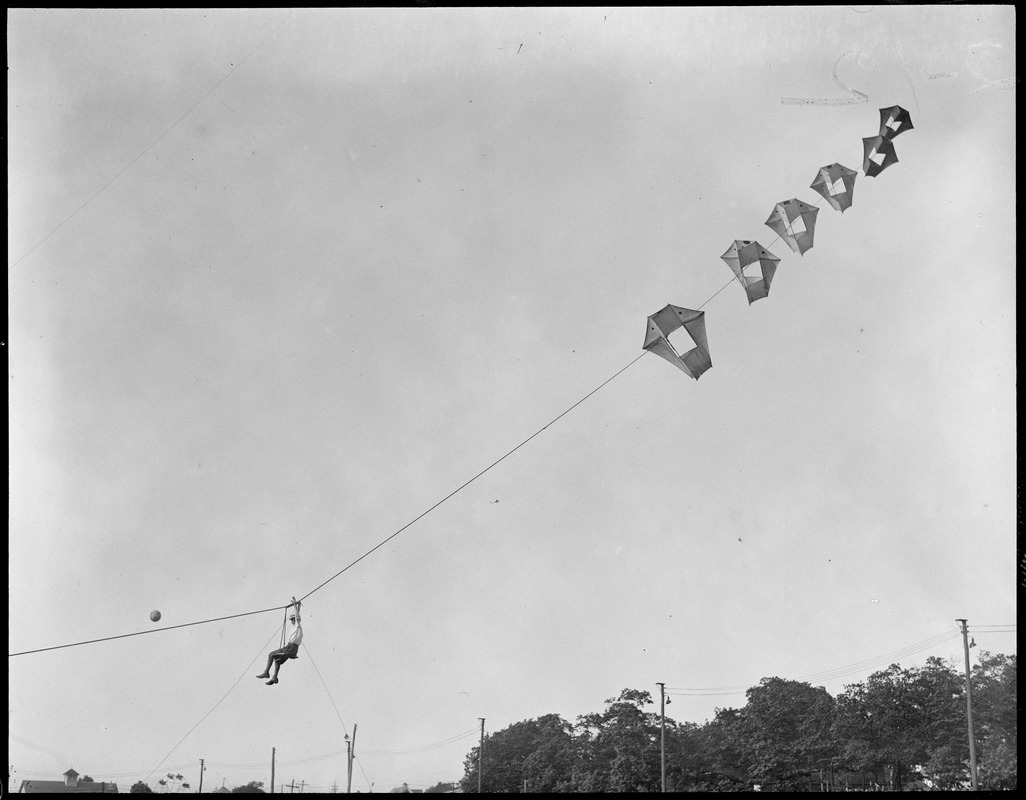 Man-kites at Brockton Fair