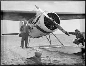 Donald MacMillan and plane
